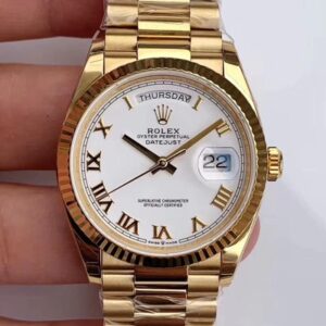 Rolex Day-Date M128238 EW Factory White Dial Roman Time Scale