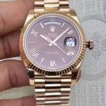 Rolex Day Date 228235 2018 40mm EW Factory Purple Dial