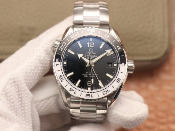 VS Factory Seamaster Planet Ocean 600M OMEGA CO‑AXIAL Master Chronometer GMT 43.5MM 215.30.44.22.01.001