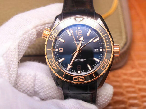 VS Factory Planet Ocean 600M OMEGA Seamaster CO‑AXIAL Master Chronometer 215.62.40.20.13.001