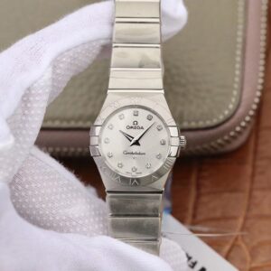 Omega Constellation Ladies 123.10.27.60.55.001 TW Factory Silver Dial