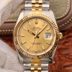 Rolex Datejust 36MM 116233 AR Factory V2 Champagne Dial