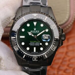 Rolex Sea-Dweller Deepsea 11666001 V2 Green Gradual Black Dial