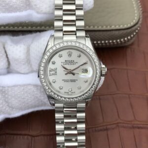Rolex Lady Datejust 279136RBR 28mm Silver Dial