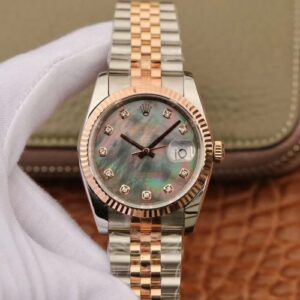 Rolex Datejust 36mm GM Factory Grey Mother-Of-Pearl Dial