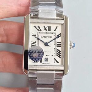 Cartier Tank Solo XL Automatic W5200028 ZF Factory White Dial