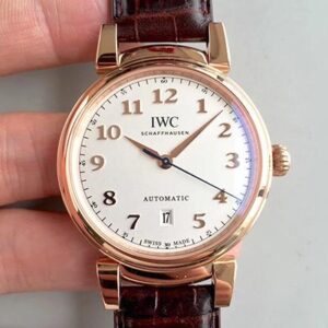 IWC Da Vinci Automatic IW356601 Rose Gold MKS Factory White Dial