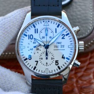 IWC Pilot Chronograph IW377725 ZF Factory White Dial