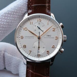 IWC Portugieser Chronograph IW371445 ZF Factory White Dial