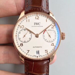 IWC IW500701 White Dial | US Replica - 1:1 Top quality replica watches factory, super clone Swiss watches.