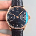 IWC Portuguese IW500701 ZF Factory Black Dial