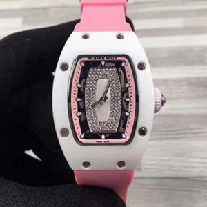 Richard Mille RM07 Ladies Pink Dial with Diamonds