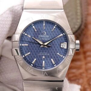 Omega Constellation Co-Axial 38MM 123.10.38.21.03.001 VS Factory Blue Dial