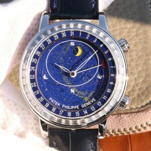 Patek Philippe Grand Complications Sky Moon Celestial 6102P-001 TWA Factory Blue Dial