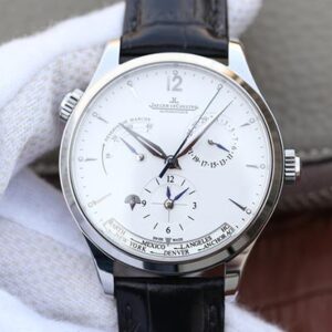 Jaeger-LeCoultre Master Geographic Steel 1428421 Silver Dial