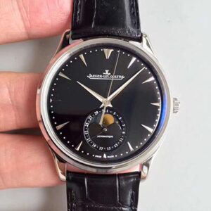 Jaeger-LeCoultre Master Ultra Thin Moon 1368470 ZF Factory Black Dial
