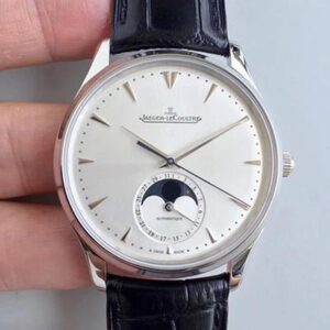 Jaeger-LeCoultre Master Ultra Thin Moon 1368420 ZF Factory Silver Dial