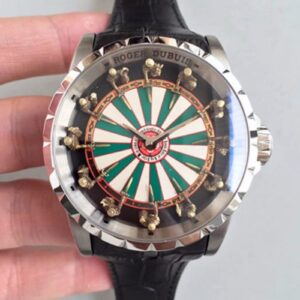 Roger Dubuis Excalibur RDDBEX0398 Green White Table Dial