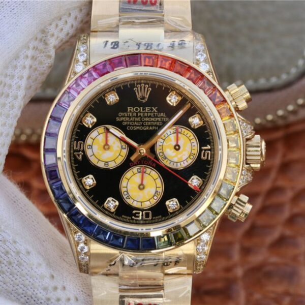 Rolex 116598RBOW BL Factory | US Replica - 1:1 Top quality replica watches factory, super clone Swiss watches.