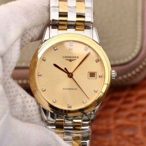 Longines Flagship L4.874.3.37.7 YC Factory Gold Dial