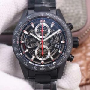 Tag Heuer Carrera CAR2090.BH0729 XF Factory Black Dial Replica Watches - Luxury Replica