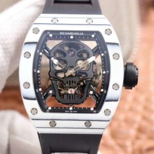 Richard Mille RM052-01 JB Factory Rubber Strap Replica Watches - Luxury Replica