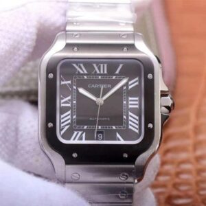Cartier Santos de WSSA0037 V6 Factory Stainless Steel Strap Replica Watches - Luxury Replica