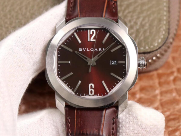 Bvlgari Octo 102705 BV Factory Stainless Steel Dial Replica Watches - Luxury Replica
