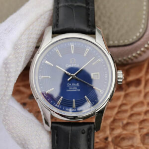 Omega De Ville 431.33.41.21.03.001 VS Factory Black Strap Replica Watches - Luxury Replica