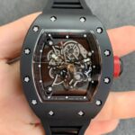 Richard Mille RM055 KV Factory Rubber Strap Replica Watches - Luxury Replica
