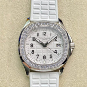 Patek Philippe Aquanaut 5067A-024 Quartz Movement PPF Factory Diamond-Set Bezel Replica Watches - Luxury Replica