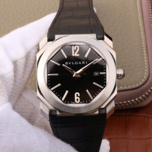 Bvlgari Octo 101964 BGO41BSLD Black Dial Replica Watches - Luxury Replica