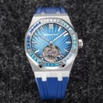 Audemars Piguet Royal Oak Tourbillon R8 Factory Blue Strap Replica Watches - Luxury Replica