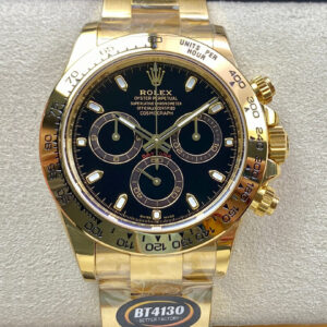 Rolex Daytona M116508-0004 BT Factory Gold Case Replica Watches - Luxury Replica