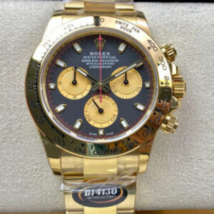 Rolex Daytona M116508-0009 BT Factory Gold Case Replica Watches - Luxury Replica