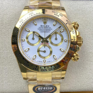 Rolex Daytona M116508-0001 BT Factory Gold Case Replica Watches - Luxury Replica