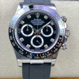 Rolex Daytona M116519LN-0025 BT Factory Rubber Strap Replica Watches - Luxury Replica