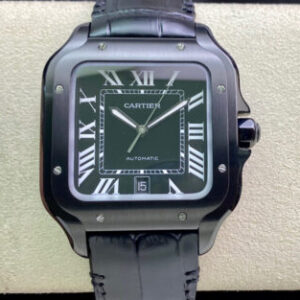 Cartier WSSA0039 Black Strap | US Replica - 1:1 Top quality replica watches factory, super clone Swiss watches.
