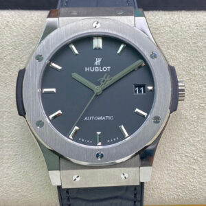 Hublot Classic Fusion 511.NX.1171.LR 42MM WWF Factory Black Strap Replica Watches - Luxury Replica