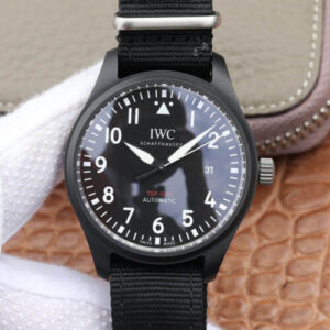IWC Pilot IW326901 M+ Factory Black Strap Replica Watches - Luxury Replica