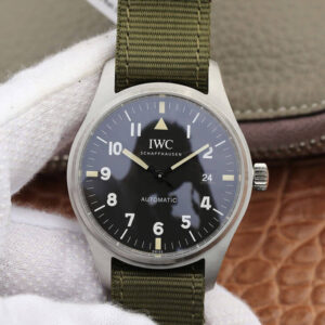 IWC Pilot IW327007 M+ Factory Green Strap Replica Watches - Luxury Replica