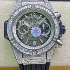 Hublot BIG BANG 421.NX.1170.RX.0904 ZF Factory Rubber Strap Replica Watches - Luxury Replica