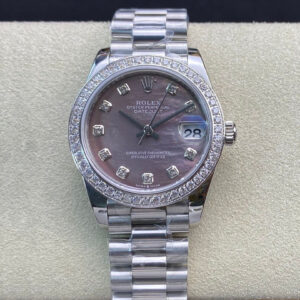 Rolex M178384-0019 Diamond Bezel | US Replica - 1:1 Top quality replica watches factory, super clone Swiss watches.