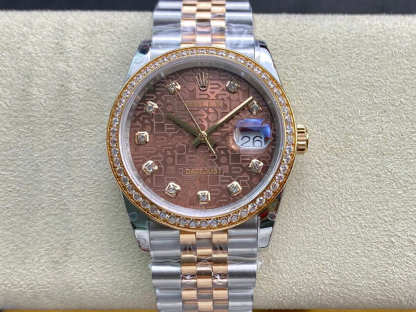 Rolex M126281RBR-0013 Diamond Bezel | US Replica - 1:1 Top quality replica watches factory, super clone Swiss watches.