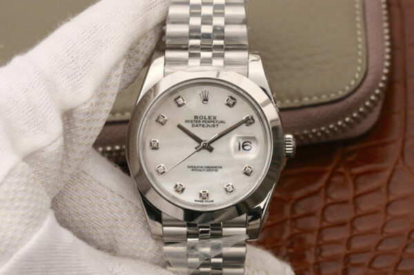 Rolex M126300 White Dial | US Replica - 1:1 Top quality replica watches factory, super clone Swiss watches.