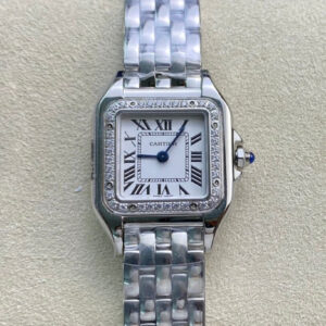 Panthere De Cartier W4PN0007 8848 Factory Stainless Steel Strap Replica Watches - Luxury Replica