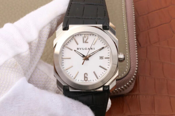 Bvlgari 102779 Black Strap | US Replica - 1:1 Top quality replica watches factory, super clone Swiss watches.