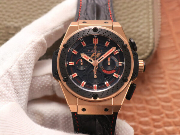 Hublot King Power Ferrari F1 Black Dial | US Replica - 1:1 Top quality replica watches factory, super clone Swiss watches.