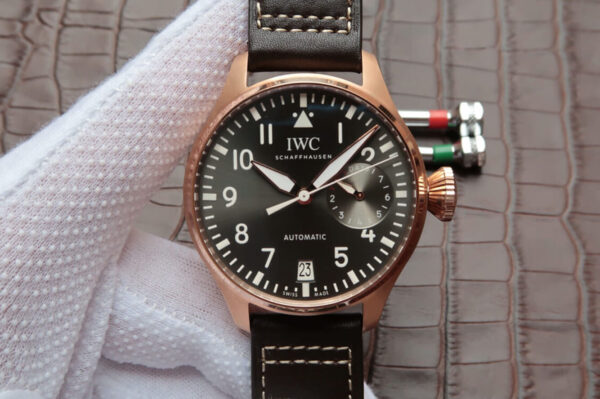 IWC IW500901 Black Dial | US Replica - 1:1 Top quality replica watches factory, super clone Swiss watches.