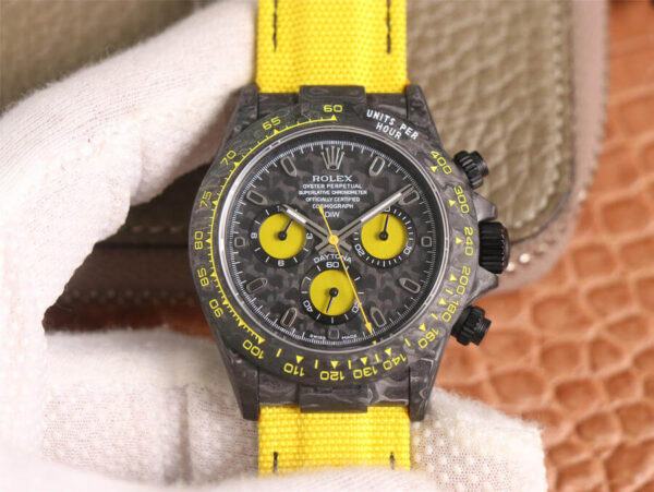 Rolex Daytona Yellow Strap | US Replica - 1:1 Top quality replica watches factory, super clone Swiss watches.